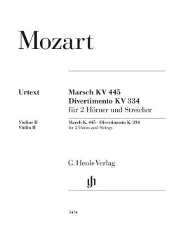 March K. 445 and Divertimento K. 334 