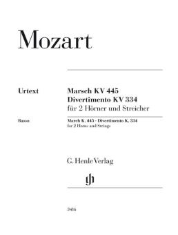 March K. 445 and Divertimento K. 334 