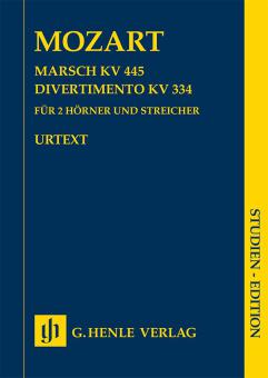 March K. 445 and Divertimento K. 334 