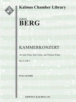 Chamber Concerto op. 8/IAB 3 