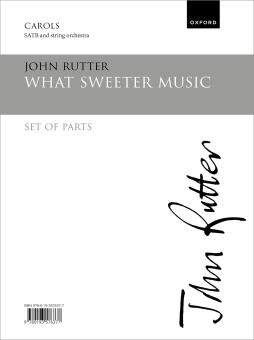 What sweeter music 