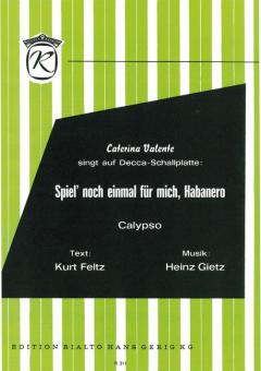 Spiel noch einmal für mich, Habanero 