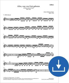 All those born of God BWV 80a, BWV3 80.1 Download