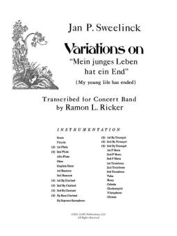 Variations on "Mein junges Leben hat ein End" 