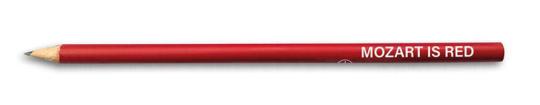 Pencil "Mozart is red" 