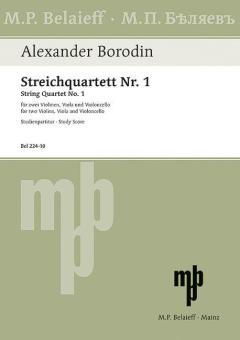 String Quartet No 1 A Major 