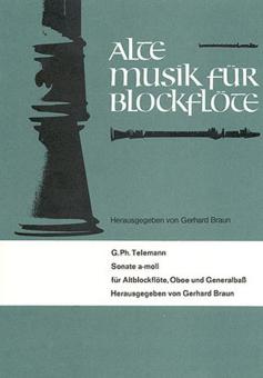 Sonate in a-Moll TWV42:a6 