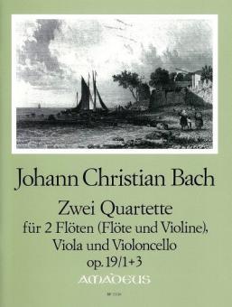 2 Quartets op. 19/1 + 3 