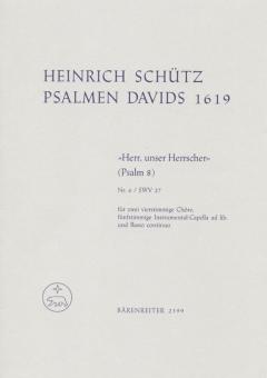 Herr, unser Herrscher SWV 27 