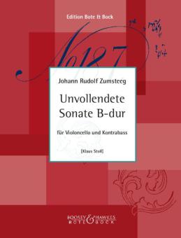 Unfinished Sonata B flat Major 