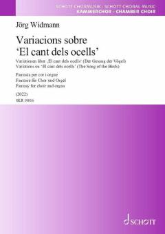 Variations on "El cant dels ocells" ("The Song of the Birds") Standard