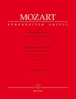 Konzert Nr. 2 D-Dur KV 211 