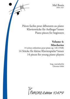 Piano pieces for beginners Vol. 4: 14 pieces for little pianists 
