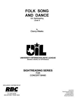 Folk Song And Dance 