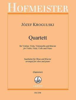 Quartet for violin, viola, violoncello and piano 