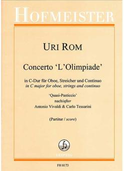 Concerto L'Olimpiade in C major for oboe, strings and continuo 
