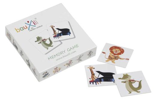 Memory game bauxili animals 