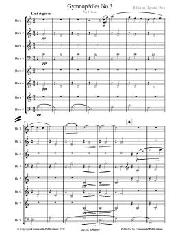 Gymnopedies No. 3 
