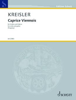 Caprice Viennois op. 2 Standard