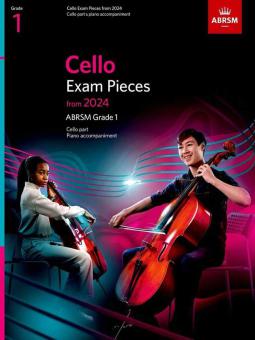 Cello Exam Pieces from 2024, ABRSM Grade 1 