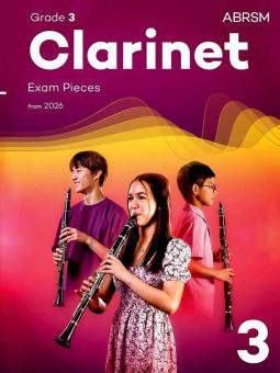 Clarinet Exam Pieces from 2026, ABRSM Grade 3 