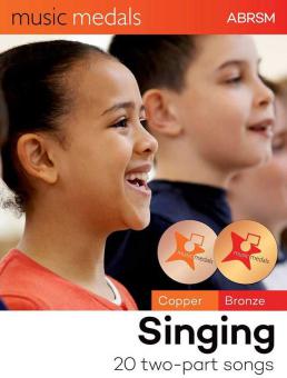 Music Medals Copper & Bronze Singing: 