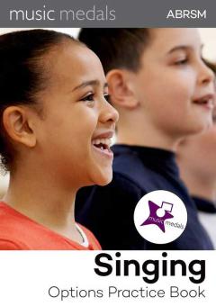 Music Medals Singing Options Practice Book 