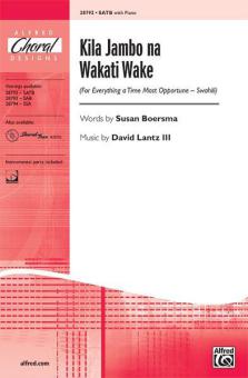 Kila Jambo na Wakati Wake 