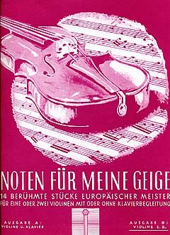 Noten für meine Geige 1B 