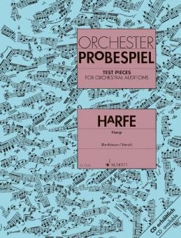 Test Pieces for Orchestral Auditions Harp 