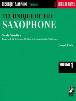 Technique of the Saxophone Vol. 1: Scale Studies 