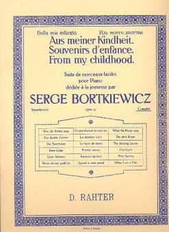From My Childhood Op. 14 