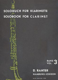 Solobook For Clarinet Vol. 3 