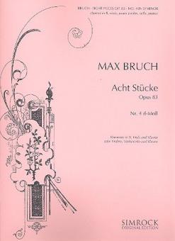 8 Pieces In D Minor Op. 83/4 