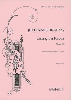 Song Of The Fates op. 89 