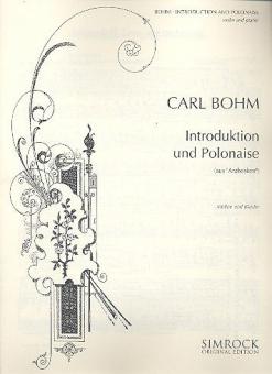 Introduction And Polonaise In G Minor 