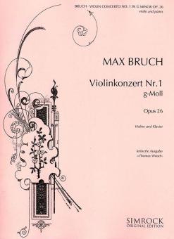Violin Concerto 1 in G Minor Op. 26 