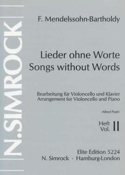 Songs Without Words Op. 38/53 Vol. 2 