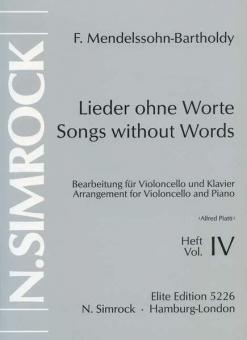 Songs Without Words Op. 85/102 Vol. 4 