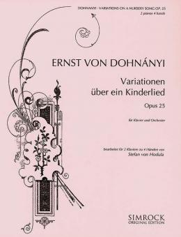 Variations on a Nursery Song Op. 25 