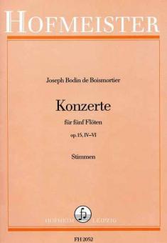 Konzerte op. 15, IV-VI 