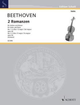 2 Romances Op. 40 and 50 Standard