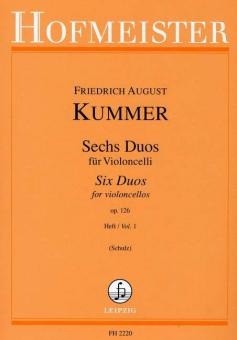 Sechs Duos für Violoncelli op. 126 Band 1 