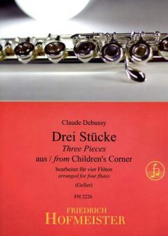 Drei Stücke aus 'Children's Corner' 