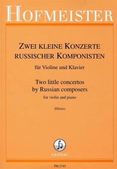 Two little concertos by Russian composers 