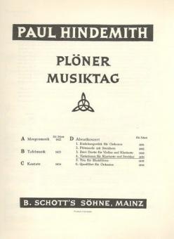 Plöner Musiktag D: Abendkonzert Nr. 4 Standard