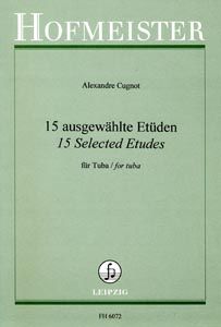 15 ausgewählte Etüden 