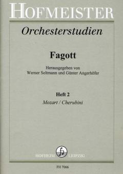 Orchesterstudien für Fagott Heft 2 