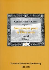 Amusement pour la Flute seule, op. 68 