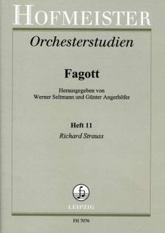 Orchestra Studies: Basson Vol. 11 
